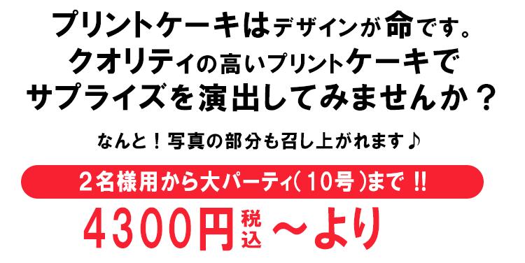 プリントケーキサブタイトル